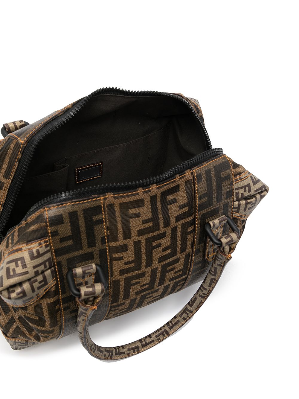 фото Fendi pre-owned сумка 2010-го год с узором zucca zucchino