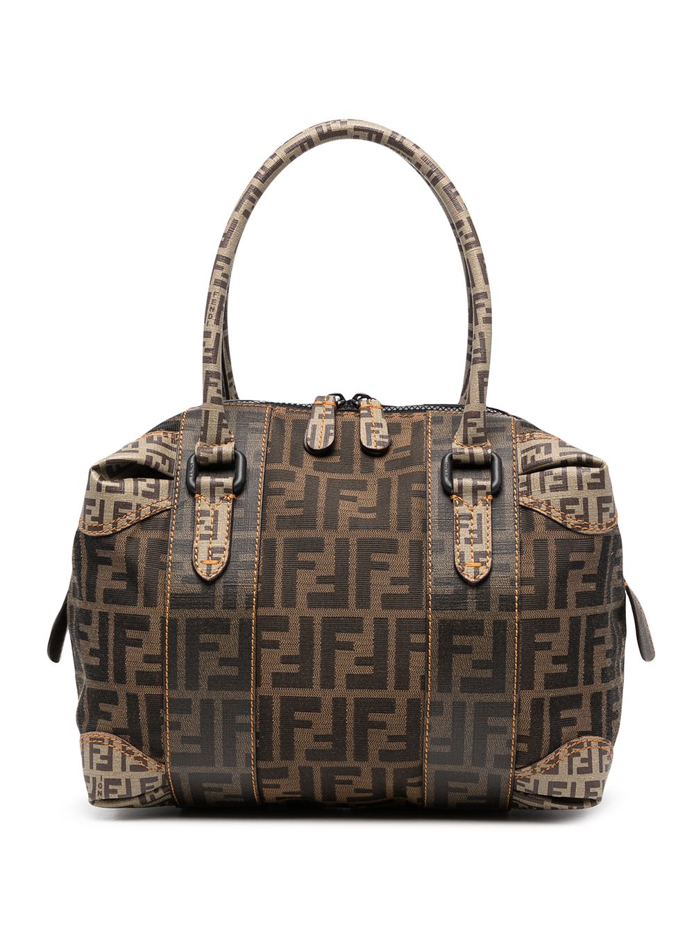 фото Fendi pre-owned сумка 2010-го год с узором zucca zucchino