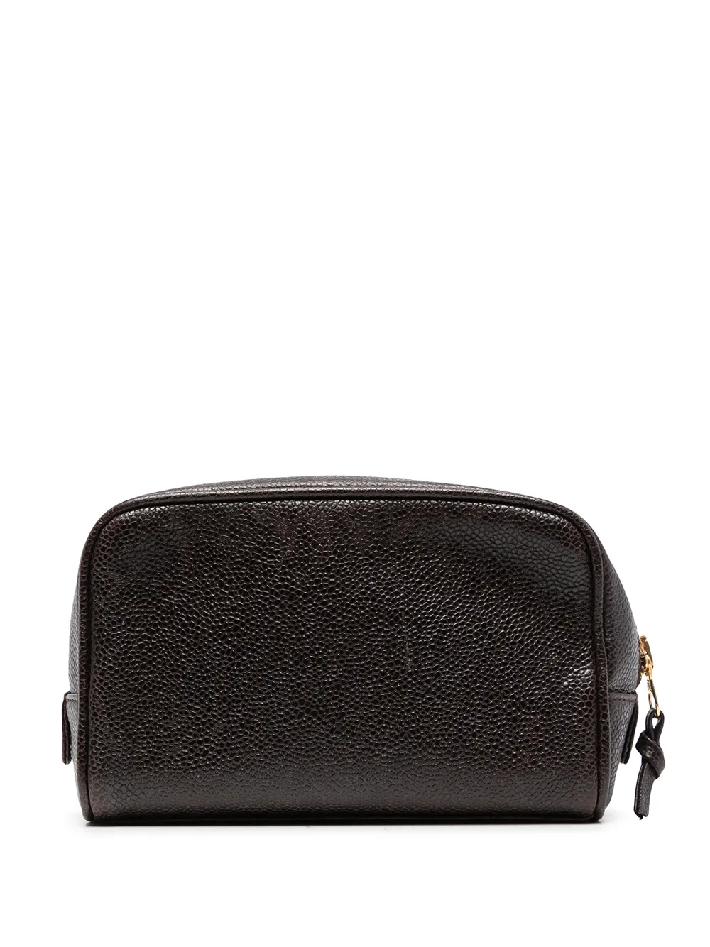 фото Chanel pre-owned косметичка 1997-го года с логотипом cc