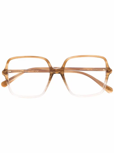 Gucci Eyewear oversize square-frame glasses