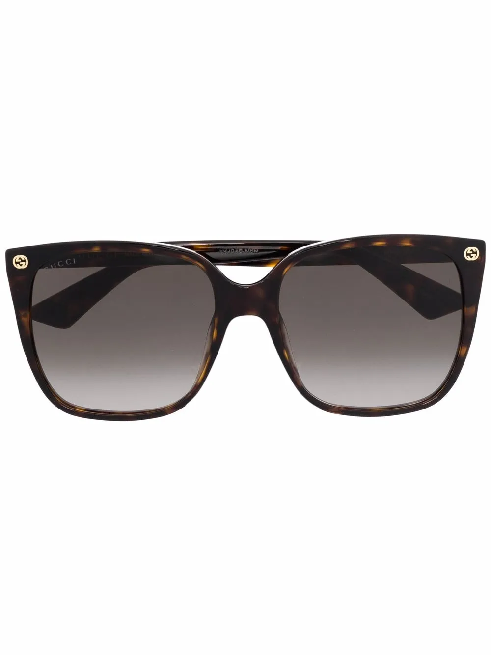 

Gucci Eyewear lentes de sol con armazón cat eye - Marrón