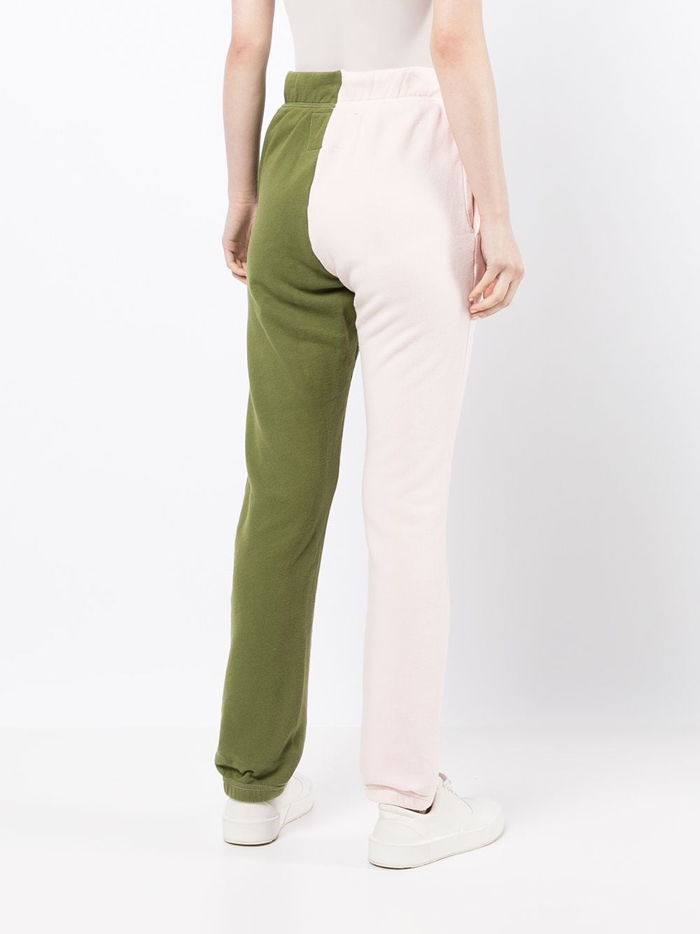 Shop La Detresse Lovers Two-tone Trackpants In Rosa