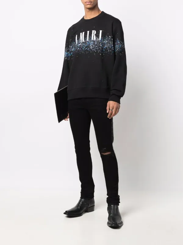AMIRI ripped-detail Jeans - Farfetch