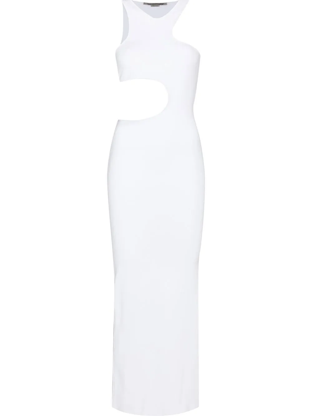 

Stella McCartney vestido con hombros descubiertos - Blanco