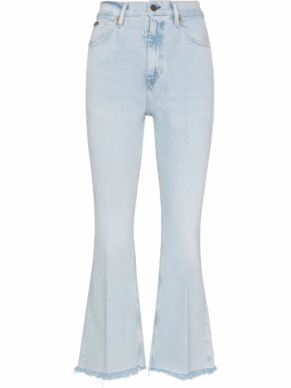 Polo Ralph Lauren Jeans Acampanados Con Tiro Alto - Farfetch