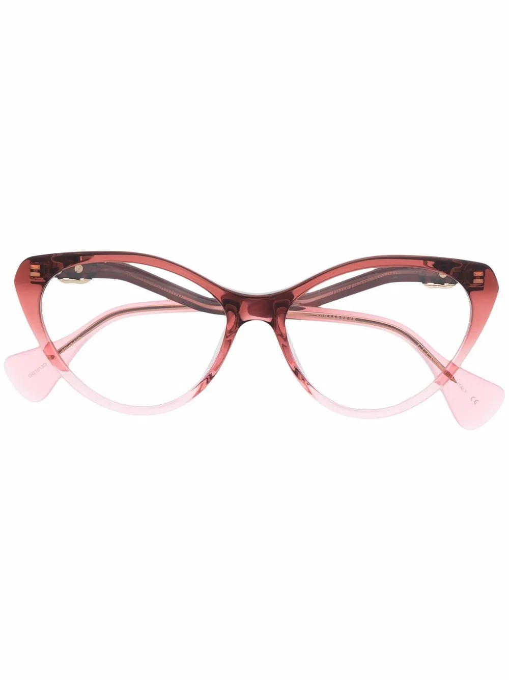 фото Gucci eyewear очки в оправе 'кошачий глаз'