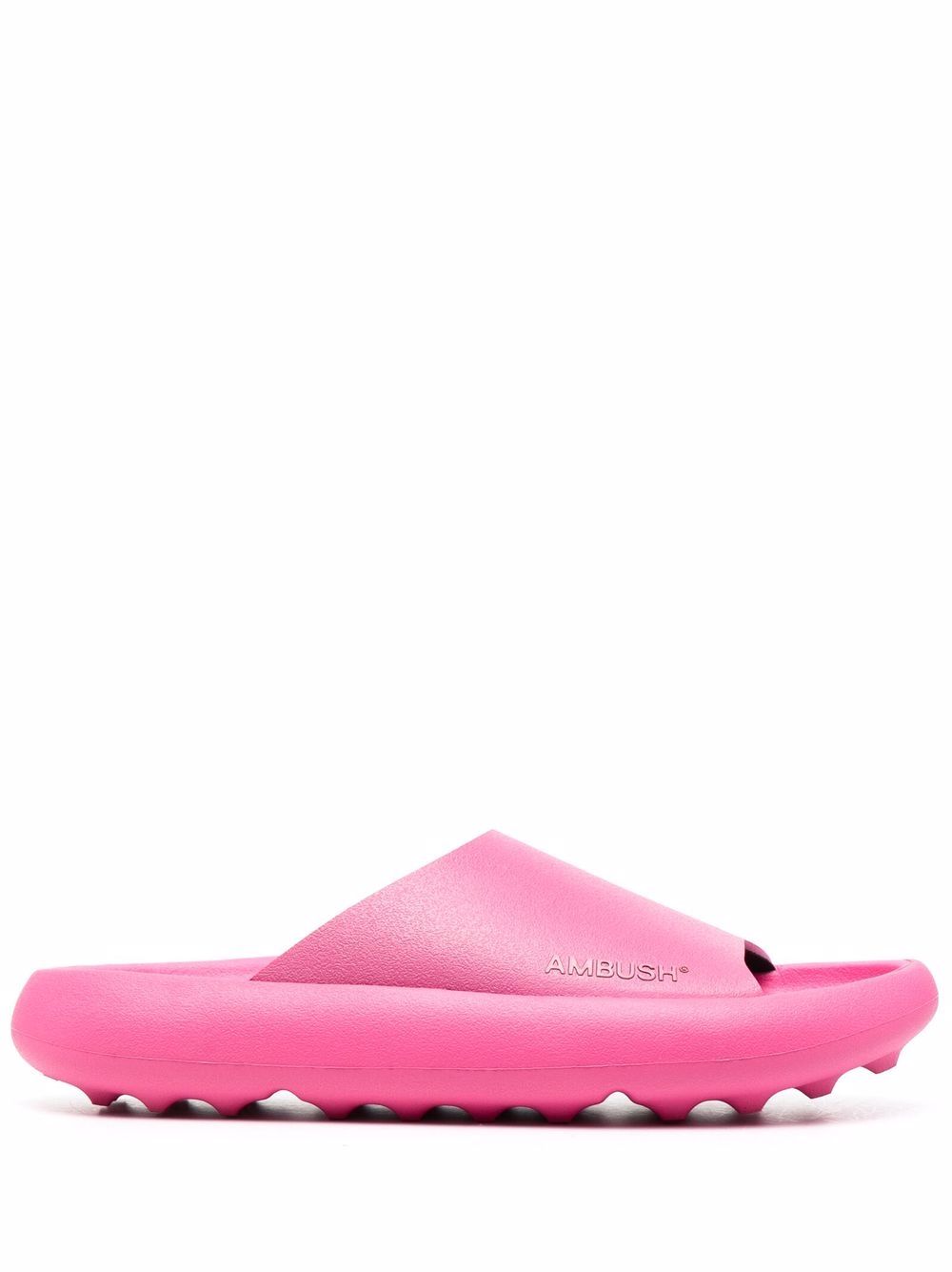 AMBUSH side logo-print slides Pink