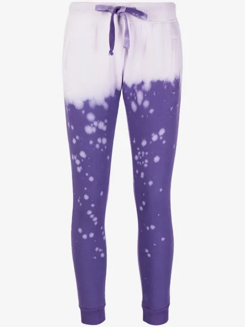 La Detresse Crush acid-wash trackpants