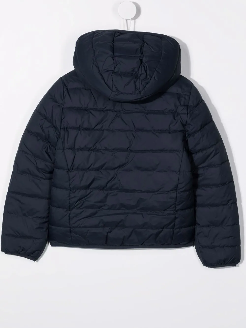 фото Boss kidswear двусторонний пуховик с эффектом металлик