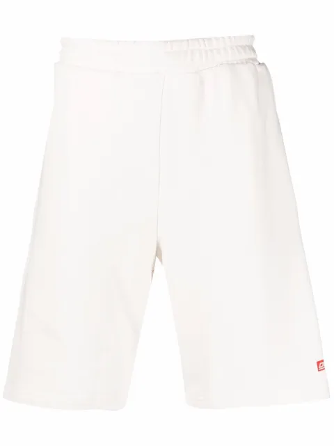 Diesel logo-patch track shorts