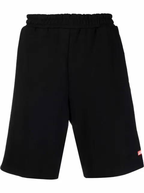 Diesel logo-patch track shorts