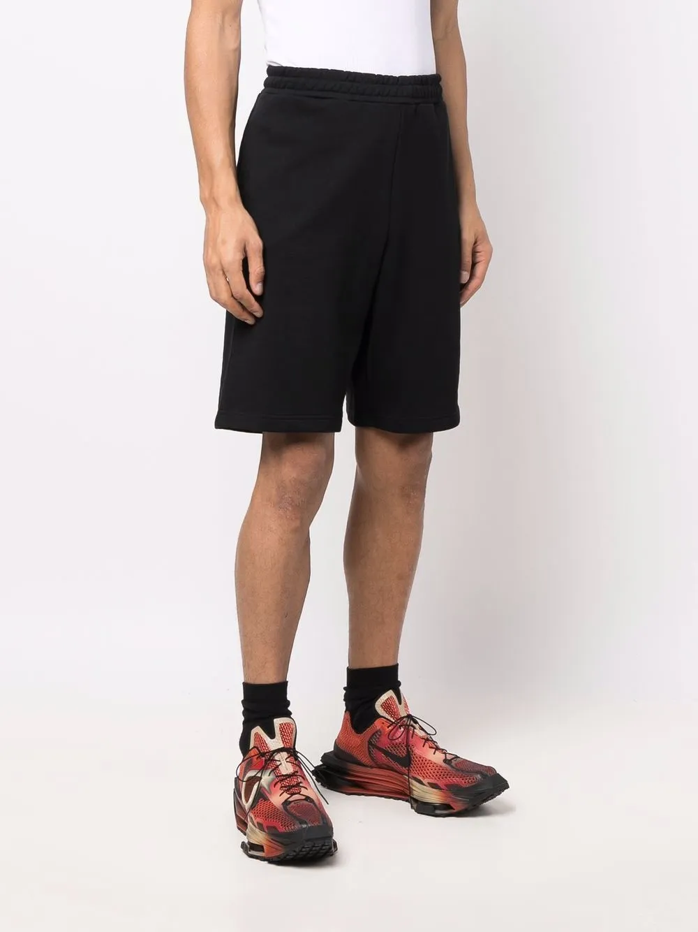  Diesel Joggingshorts Mit Logo Patch   Schwarz 