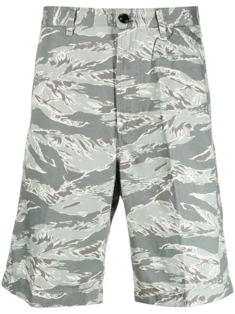 Diesel bermuda à imprimé camouflage