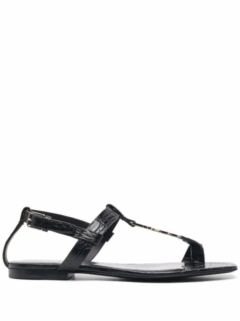 ysl flat sandals sale
