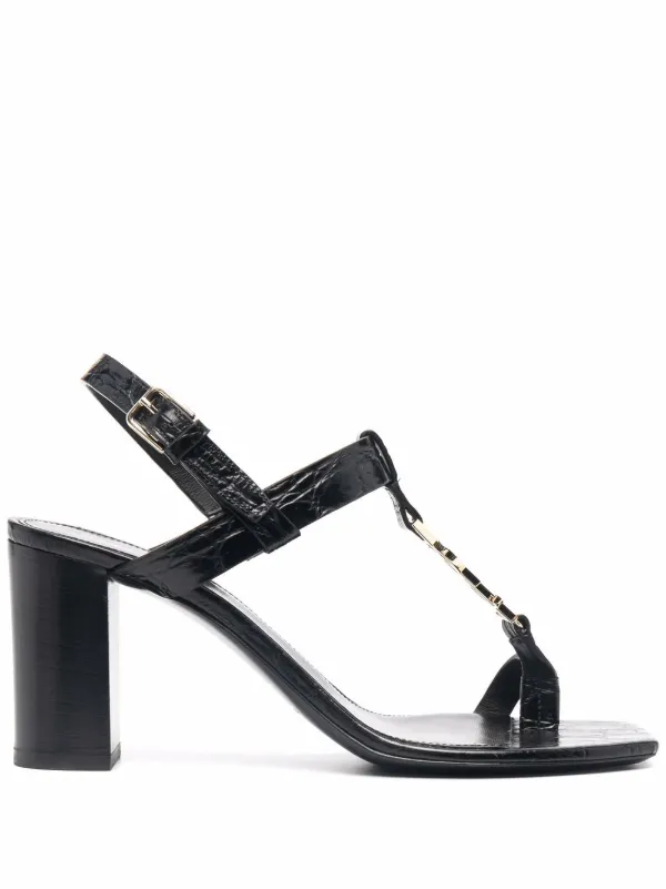 Cassandra patent leather online ysl sandals