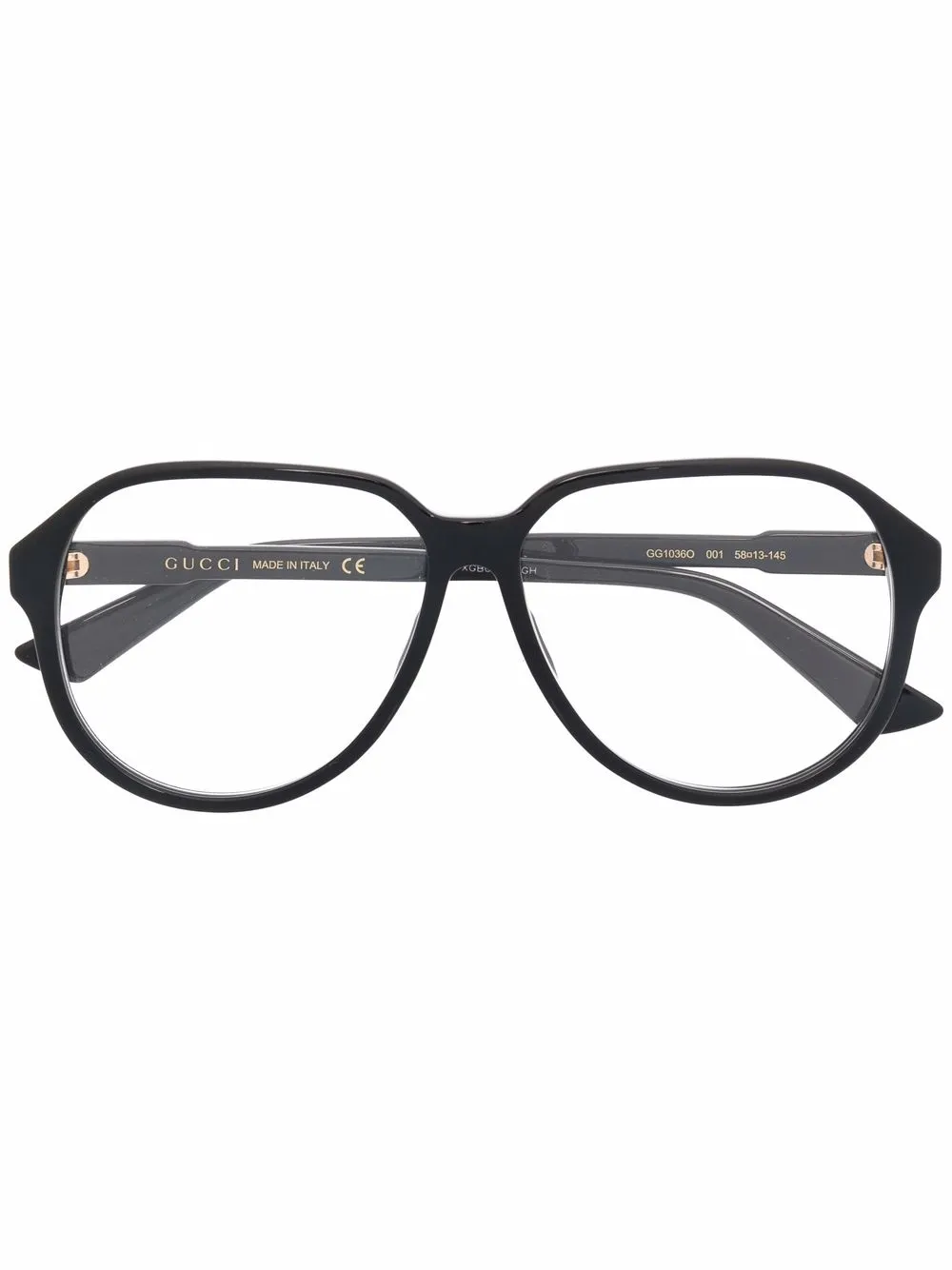 фото Gucci eyewear очки в массивной оправе