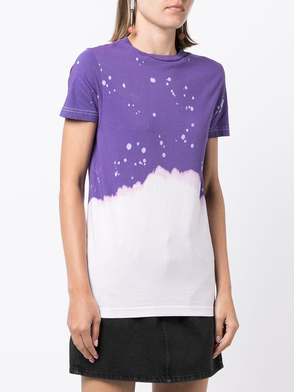 Shop La Detresse Grape Crush Tie-dye T-shirt In Violett