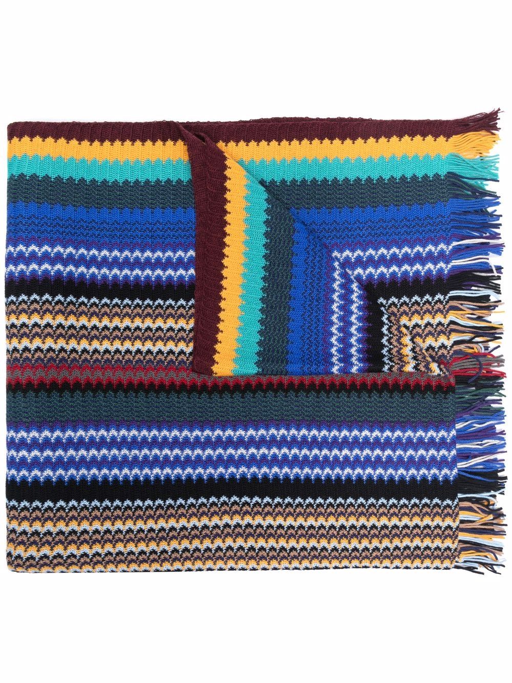 фото Missoni шарф с узором зигзаг