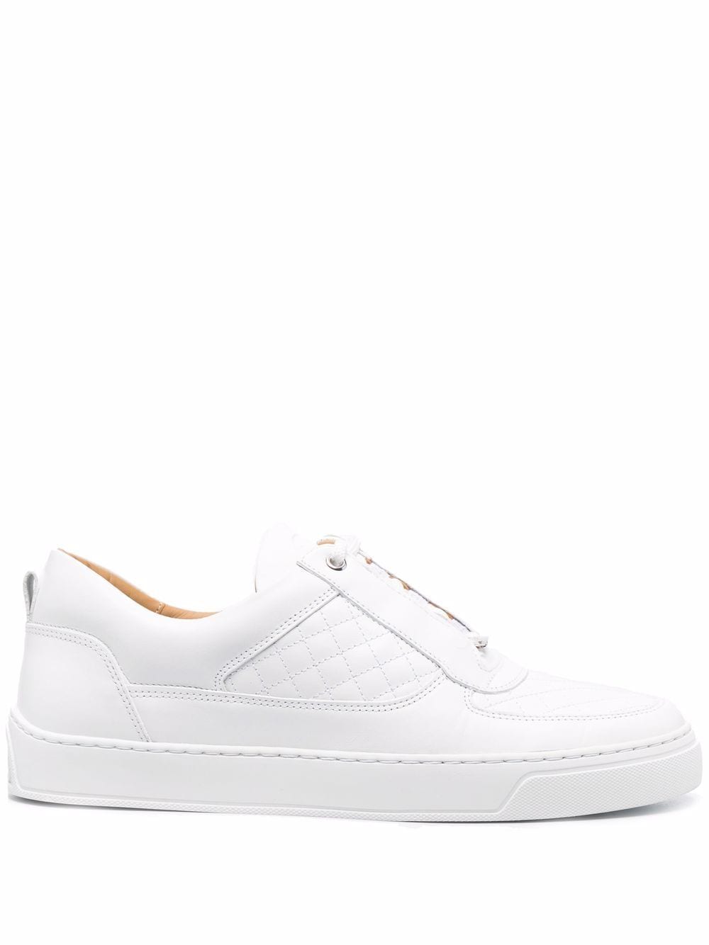Leandro Lopes Quilted lace-up Sneakers - Farfetch