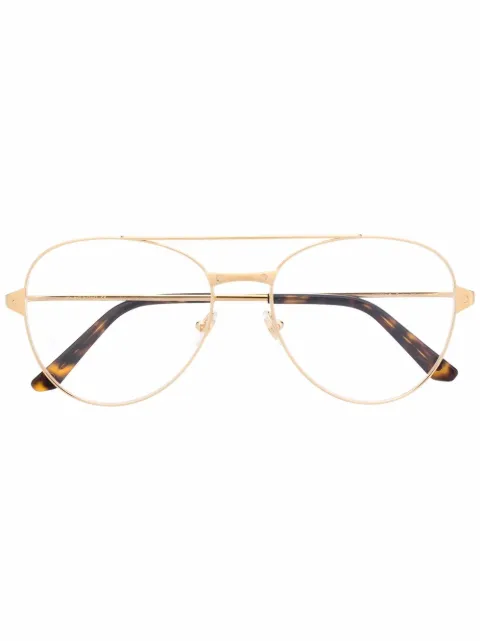 Cartier Eyewear pilot-frame eyeglasses