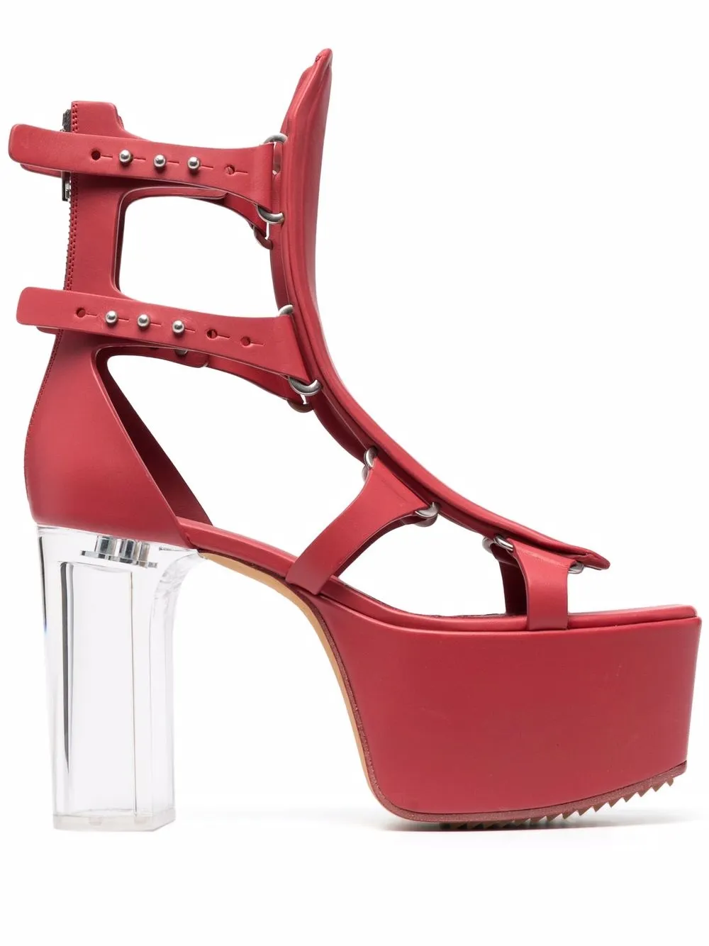 

Rick Owens sandalias Spartans - Rojo