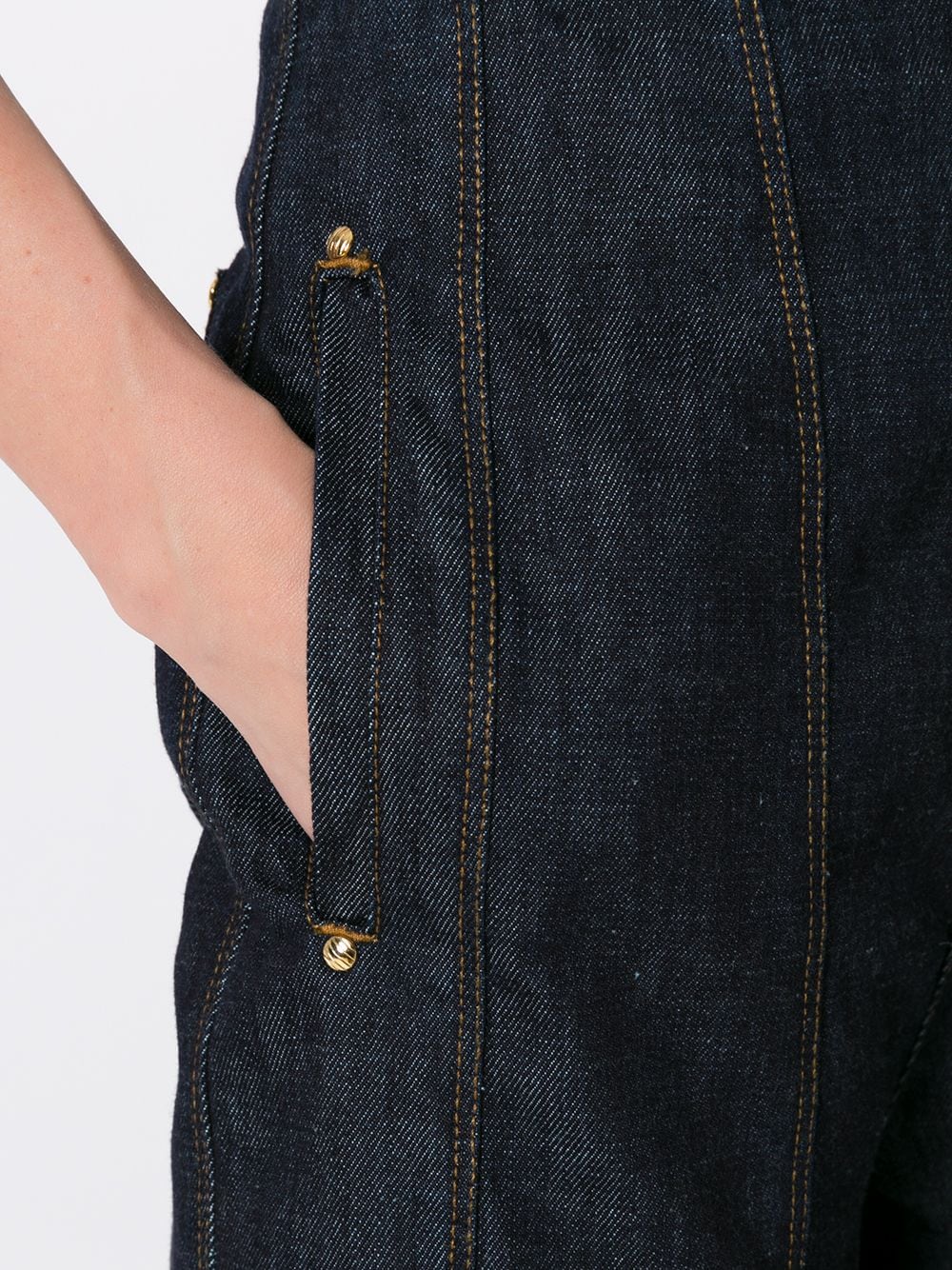 фото Amapô широкие джинсы gomos с завышенной талией