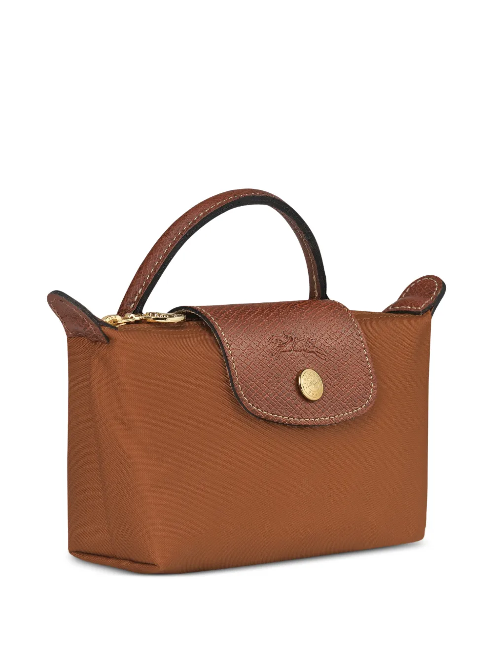  Longchamp Le Pliage Original Mini Pouch - Brown 