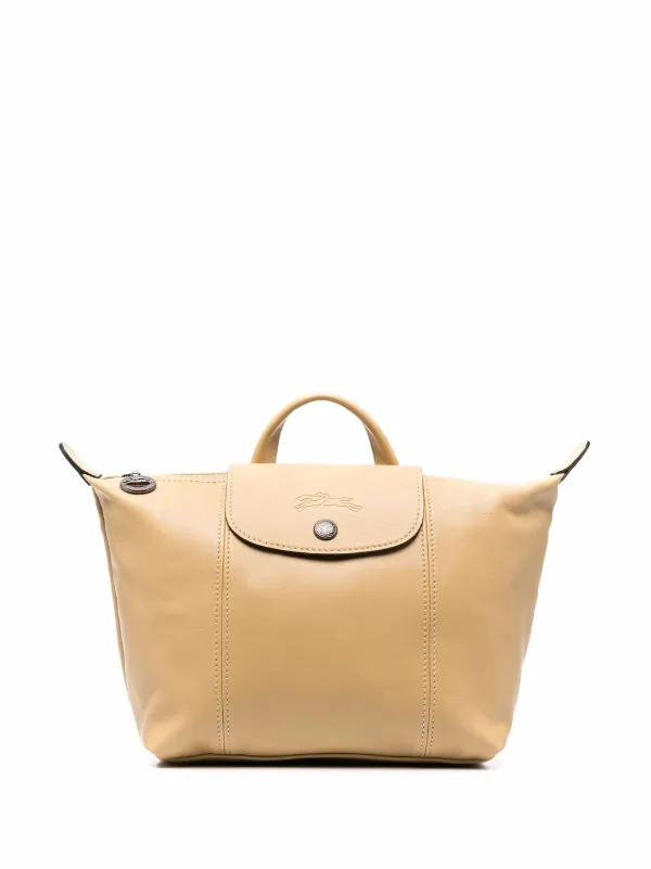 longchamp beige backpack