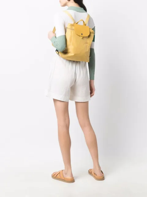 fold longchamp backpack