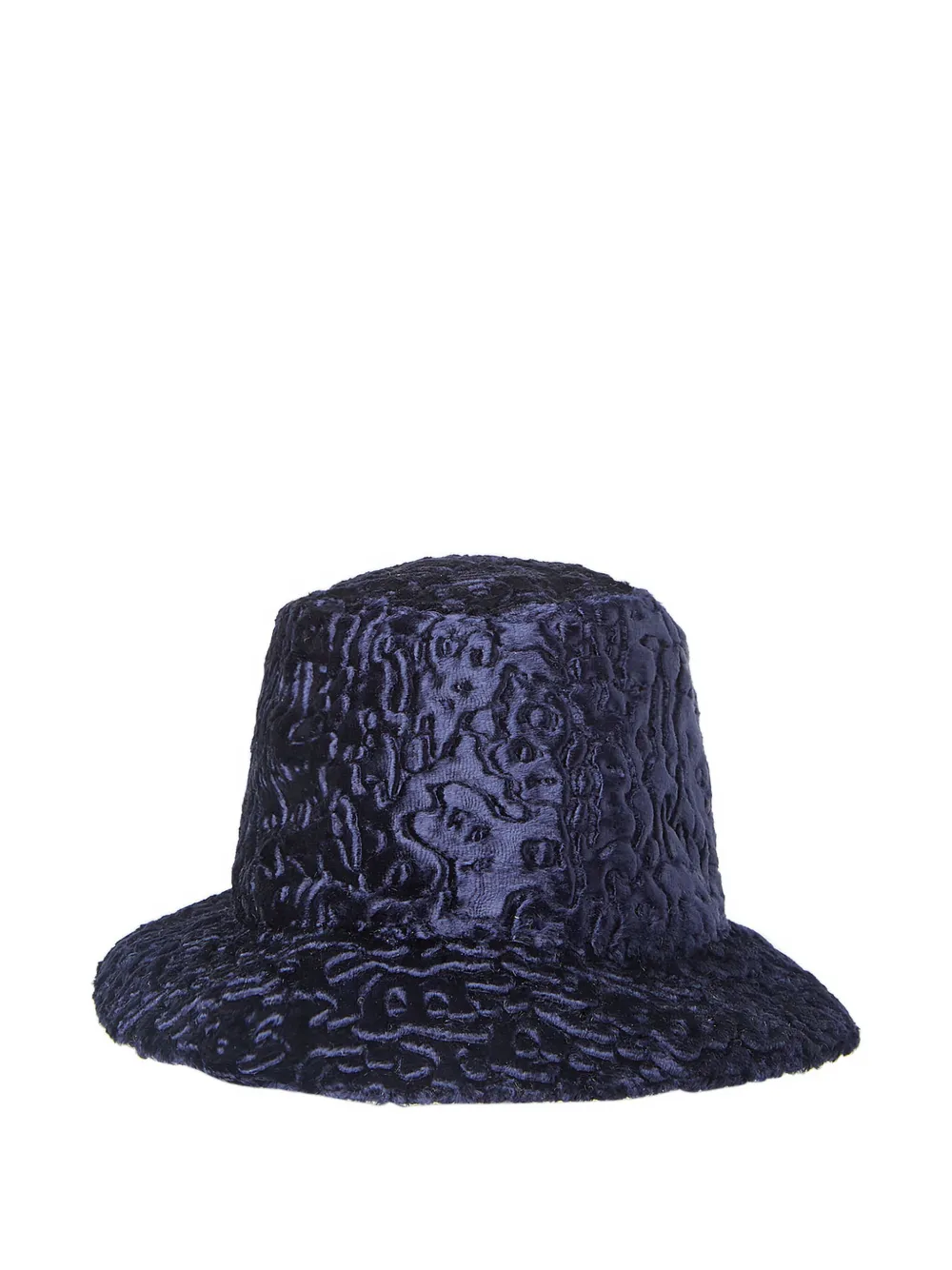 Flapper logo-charm bucket hat | Blue | Image 1
