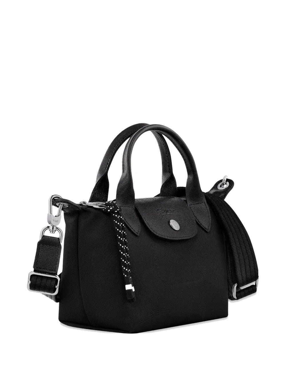  Longchamp Extrakleine Le Pliage Energy Tote Bag   Schwarz 