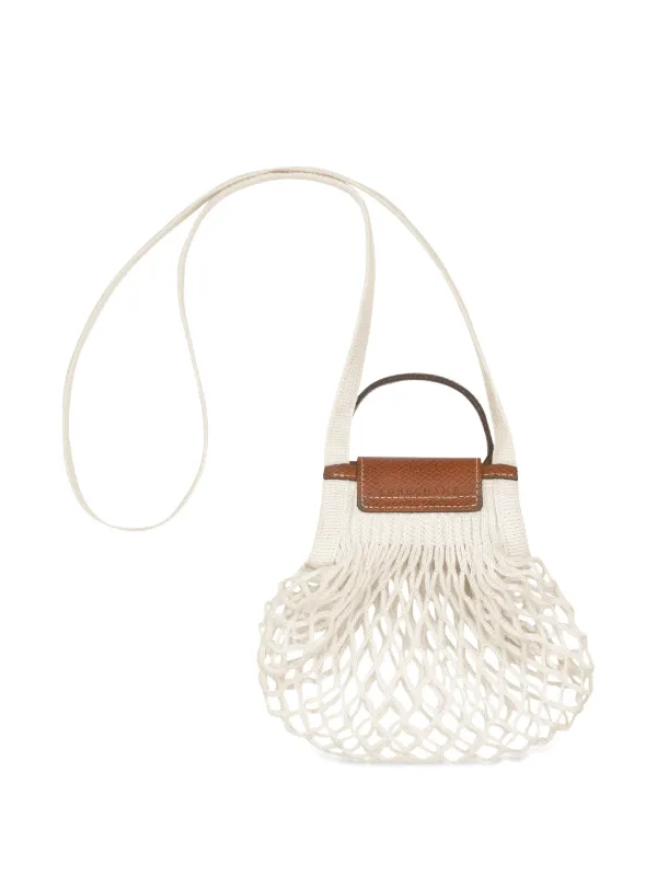 Longchamp ル プリアージュ フィレ ニットメッシュ ショルダーバッグ