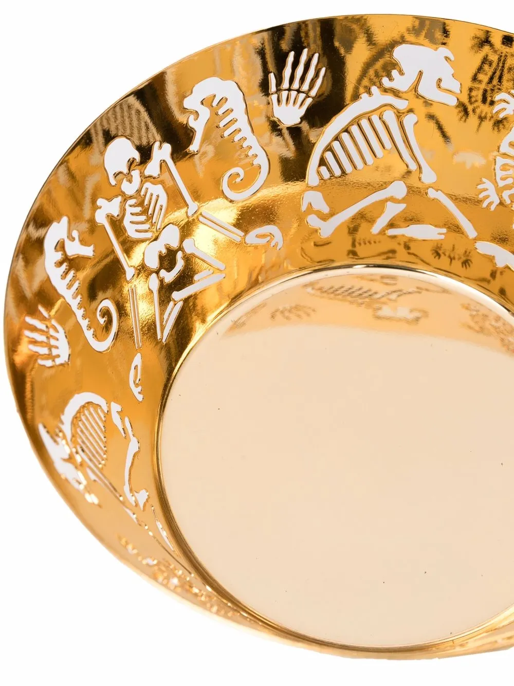  Ghidini 1961 Medium Perished Bowl (19.5cm) - Gold 