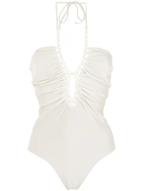 Adriana Degreas halterneck chain-detail swimwear