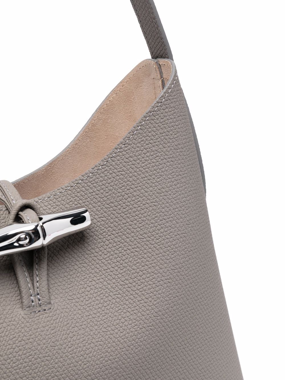 Longchamp Roseau Metallic Shoulder Bag - Gold Shoulder Bags, Handbags -  WL865516