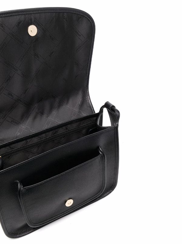 Longchamp Le Foulonné M Hobo bag Black - Leather