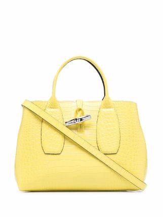 Longchamp Roseau Leather Tote Bag - Farfetch