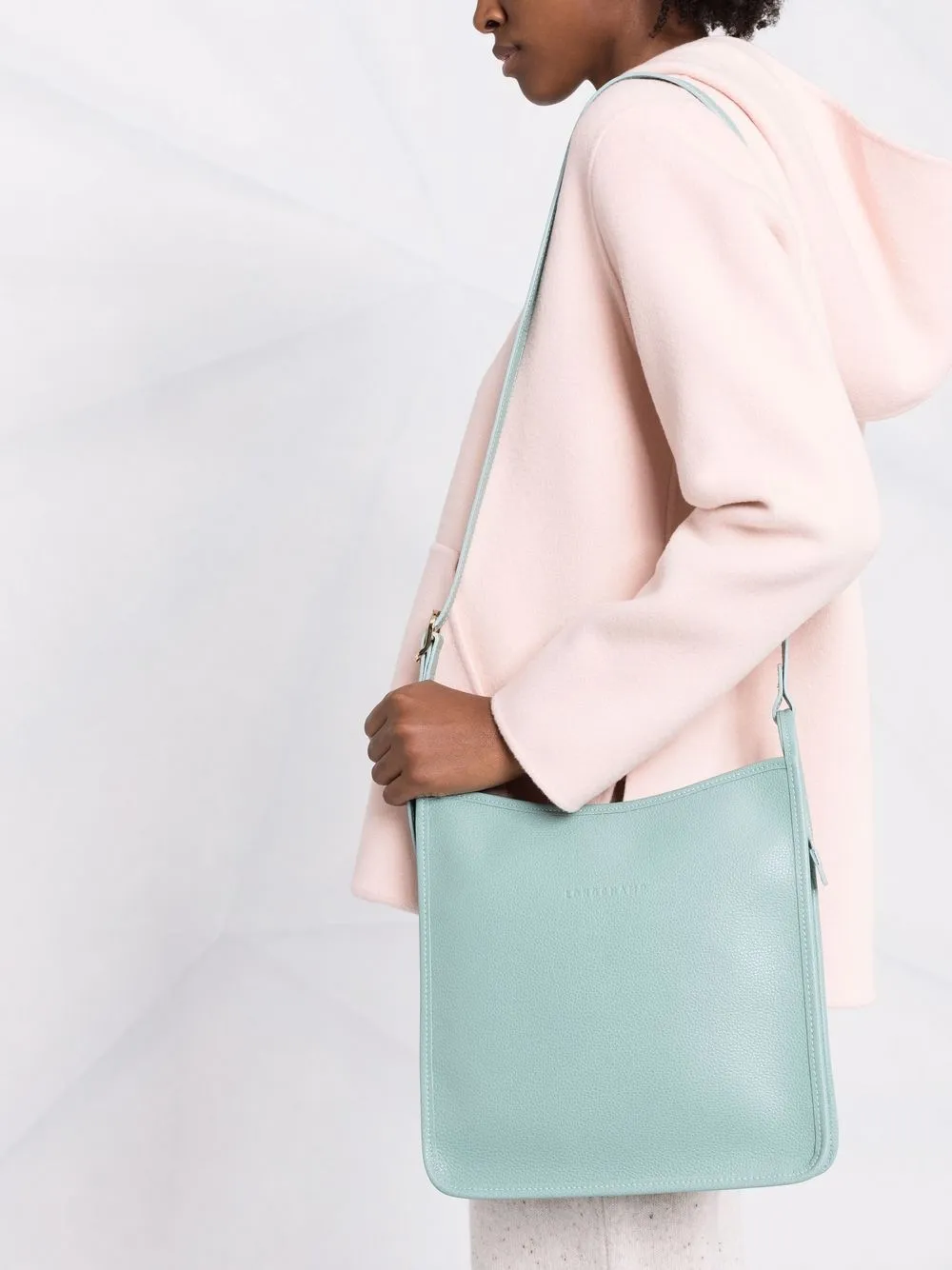 фото Longchamp сумка через плечо le foulonné