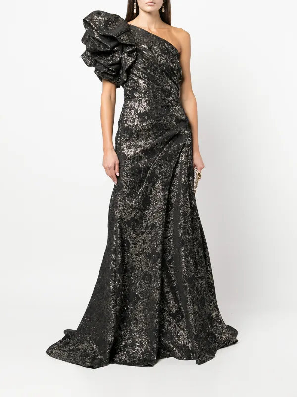 Tadashi Shoji patterned-jacquard one 