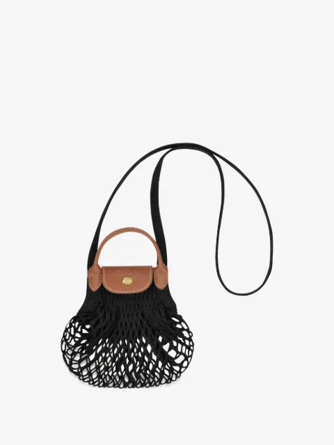 Longchamp XS Le Pliage Filet bucket bag