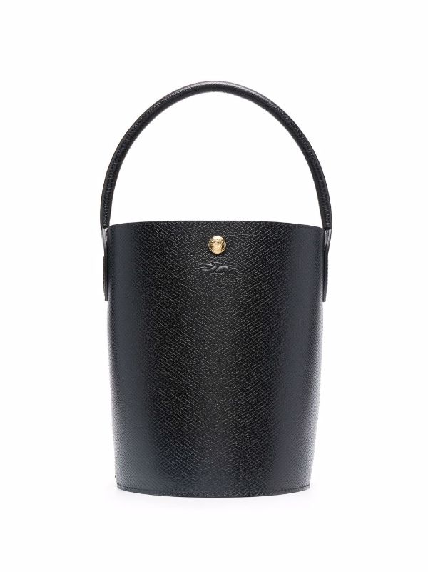 Longchamp Épure Leather Bucket Bag