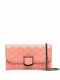 Longchamp Brioche quilted crossbody bag - Pink