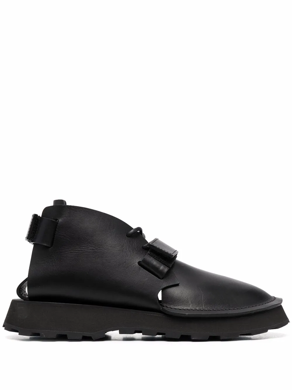 

Jil Sander touch-strap ankle boots - Black