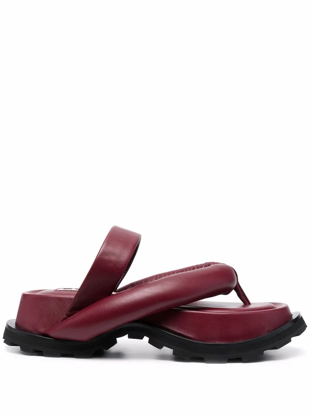 

Jil Sander thong-strap sandals - Red