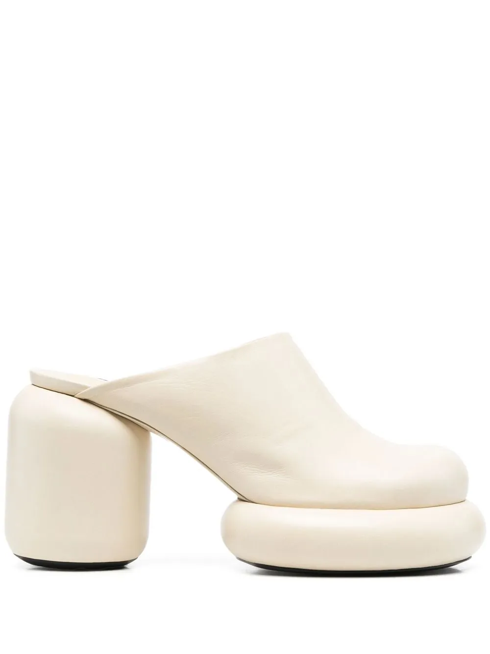 

Jil Sander block-heel slip-on mules - Neutrals