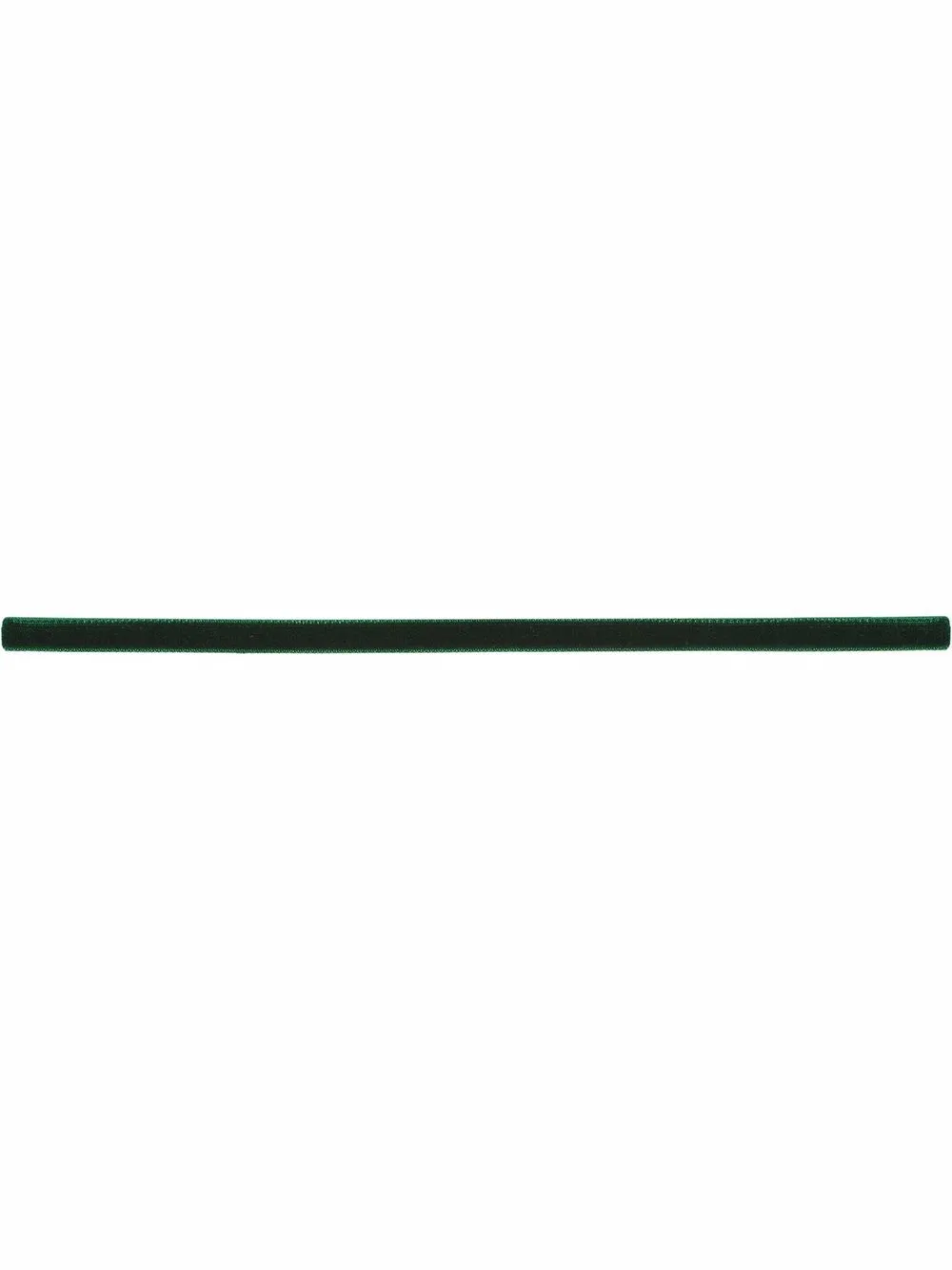 Saint Laurent - thin velvet ribbon headband - women