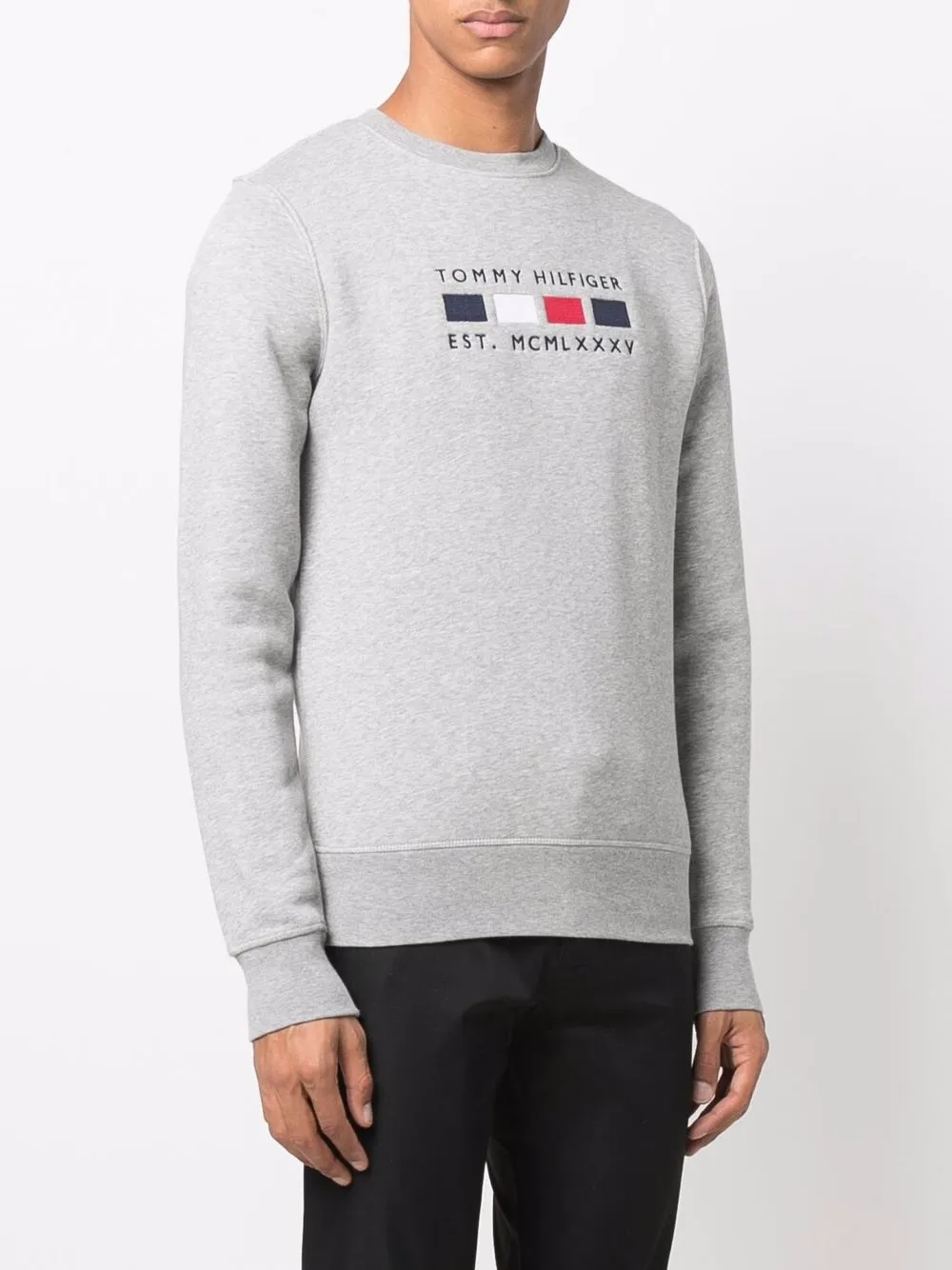 фото Tommy hilfiger толстовка с вышитым логотипом