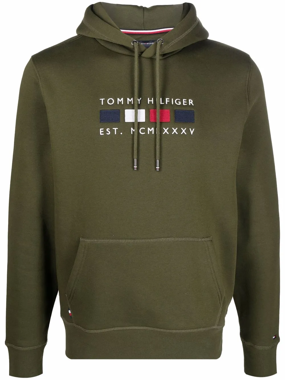 фото Tommy hilfiger худи с кулиской и логотипом