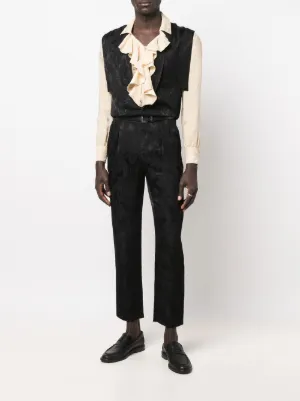 サンローラン Saint Laurent Tailored Pants pants in velvet | Saint Laurent | YSL US