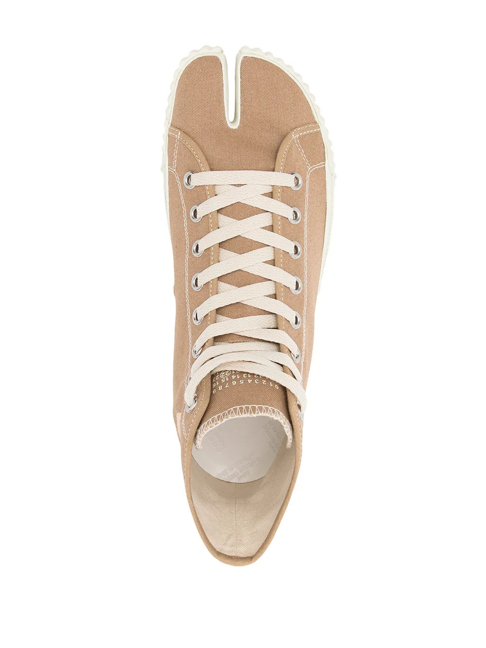 фото Maison margiela высокие кеды tabi